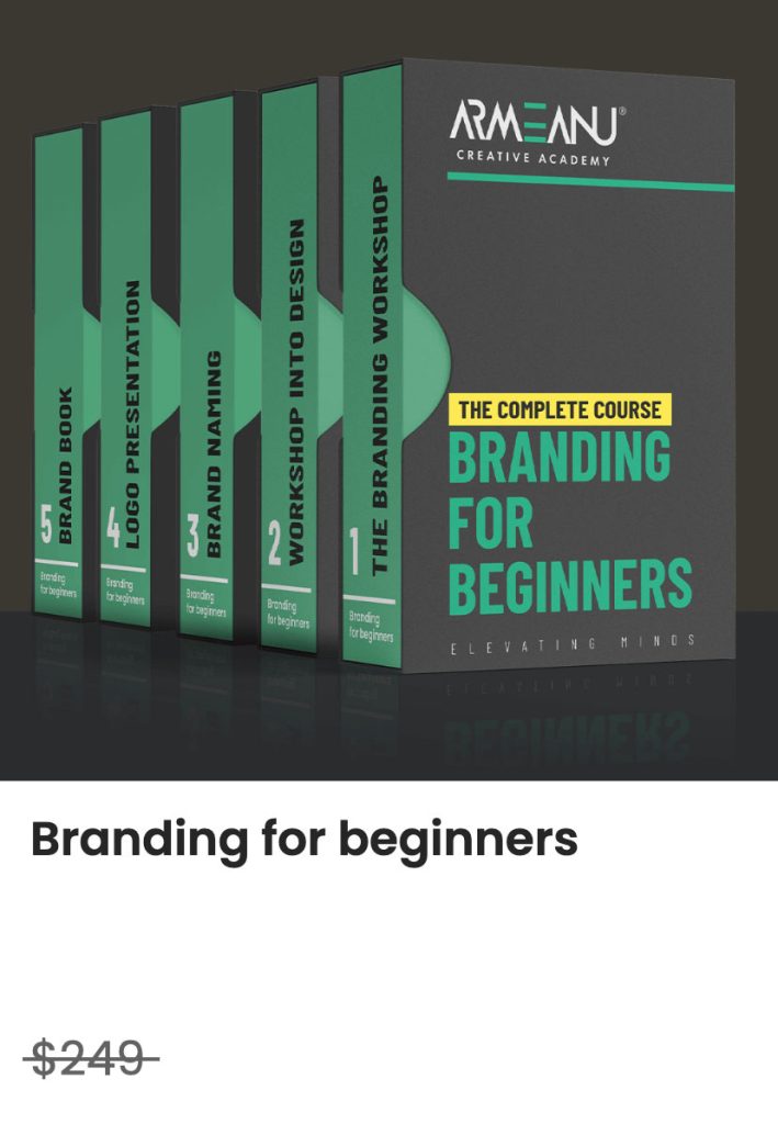 branding course - guides, templates and examples